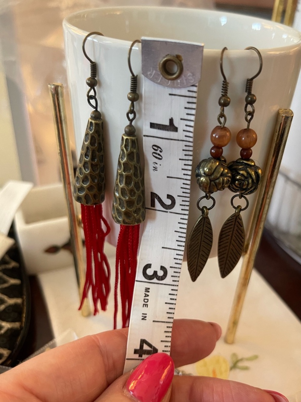 2️⃣ Pair Earrings/Jewelry/Craft Supplies - Picture 2 of 2